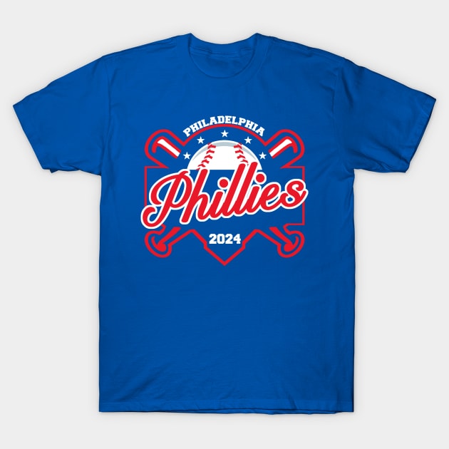 Phillies Baseball T-Shirt by CovpaTees